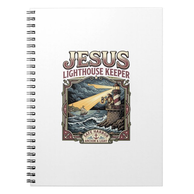 Carnet Gardien du phare Jésus Gardien du phare Jésus Ch (Devant)
