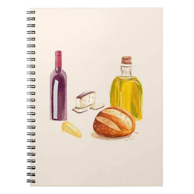 Carnet Gastronome Campagne Italienne (Devant)