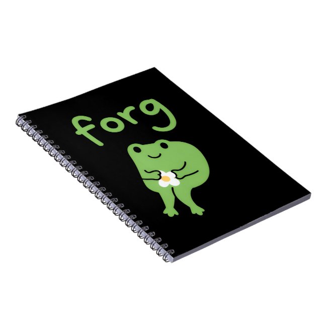 Carnet Gâteau de grenouille mignon Kawaii Meme Mignon est (Côté Droit)