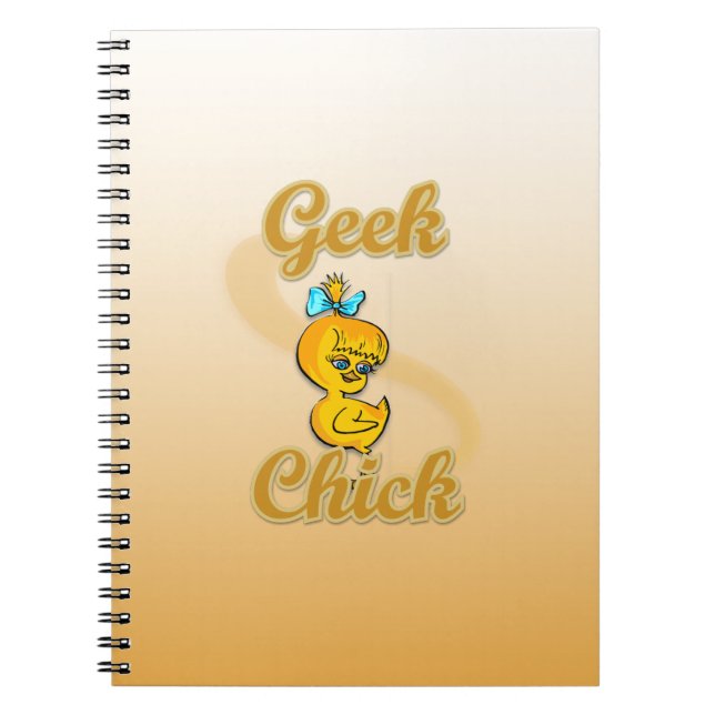 Carnet Geek Chick (Devant)