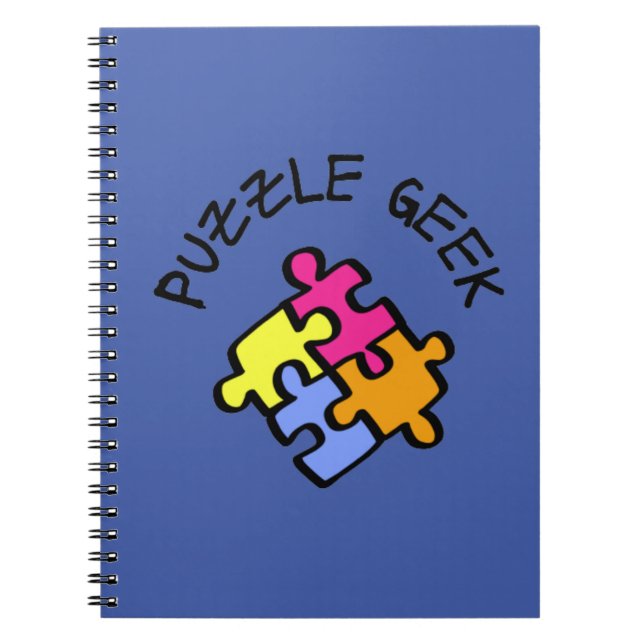Carnet Geek de puzzle (Devant)