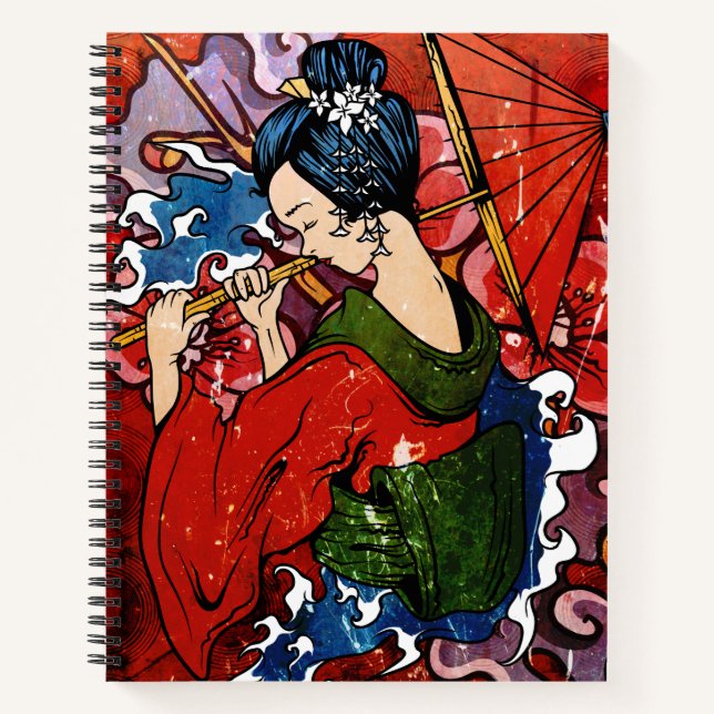 Carnet Geisha (Devant)