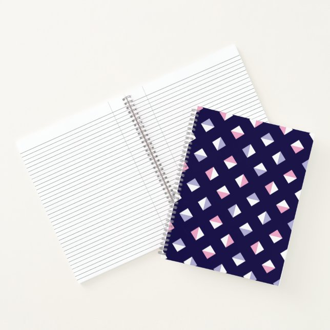 Carnet Gem coloré Motif transparent (Intérieur)
