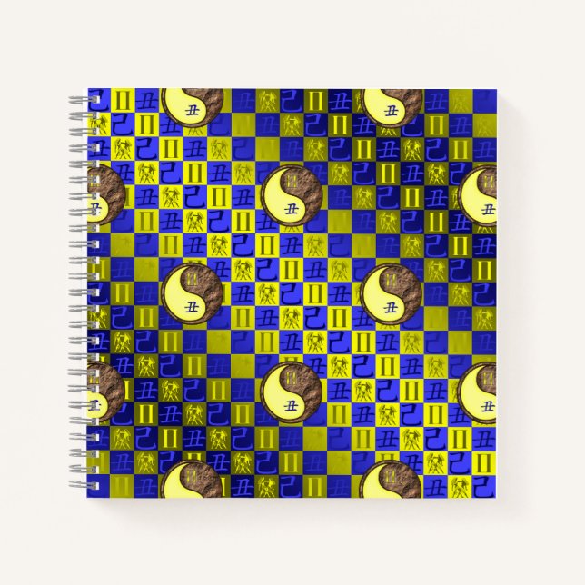 Carnet Gemini & Earth Ox (Devant)