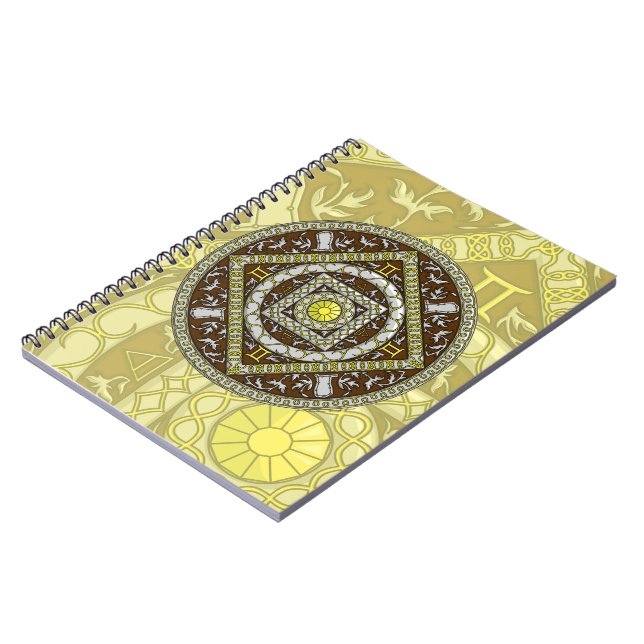 Carnet Gemini Mandala (Côté gauche)