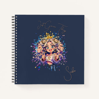 Carnet Gemini Sweet 16 Square Custom Notebook