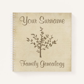 Carnet Généalogie familiale