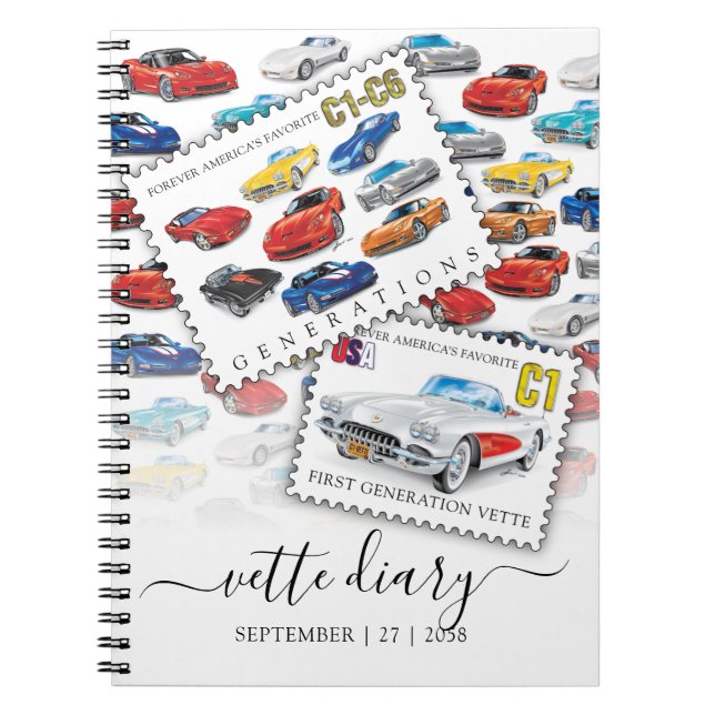 CARNET GÉNÉRATIONS D'ART AUTOMOBILE (Devant)