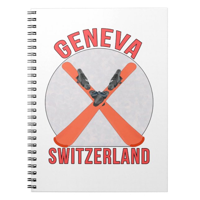 Carnet Genève, Suisse (Devant)