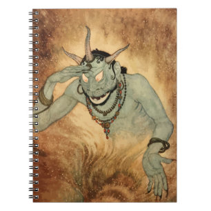 Carnet Génie des Mille et Une Nuits par Edmund Dulac