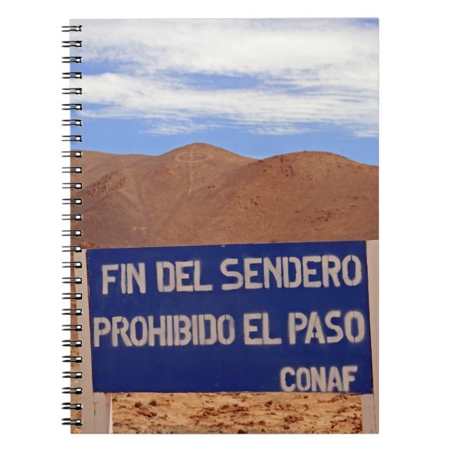 Carnet Géoglyphes d'Atacama, Chili (Devant)