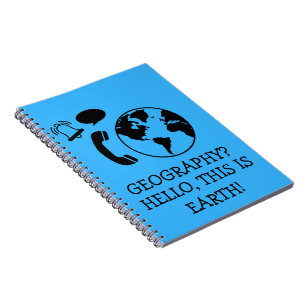 Carnet géographique amusant