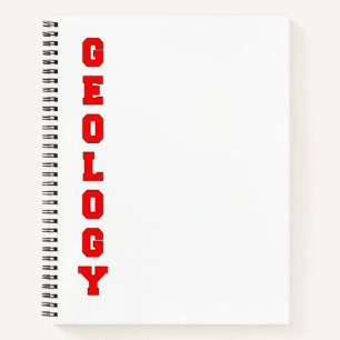 Carnet Géologie