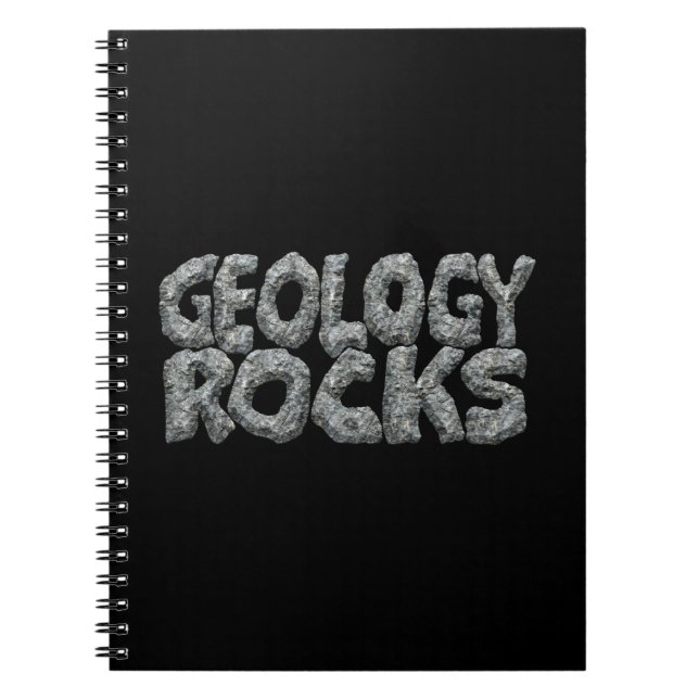 Carnet Géologie Rocks - Earth Science Pun (Devant)