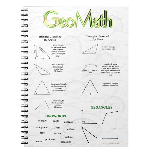 Carnet GeoMath (Devant)