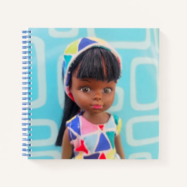 Carnet Géométrie colorée Dottie (Devant)