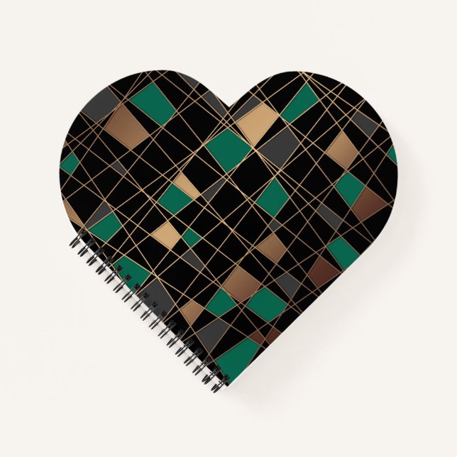 Carnet Géométrique, abstraite (Devant)