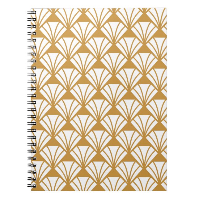 Carnet Géométrique Classique : Art Déco Élégance. (Devant)