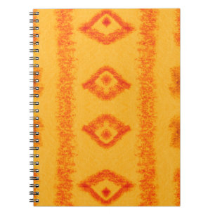 Carnet Géométrique Stylé Bleu et Vert Ethinc Motif De