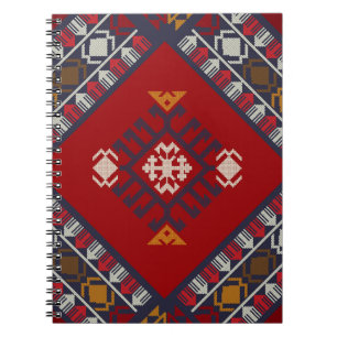 Carnet Géométrique vintage classique de style mignon colo