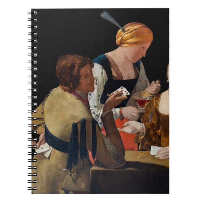 Carnet Georges de la Tour - Cheat avec l'As des Diamants (Devant)