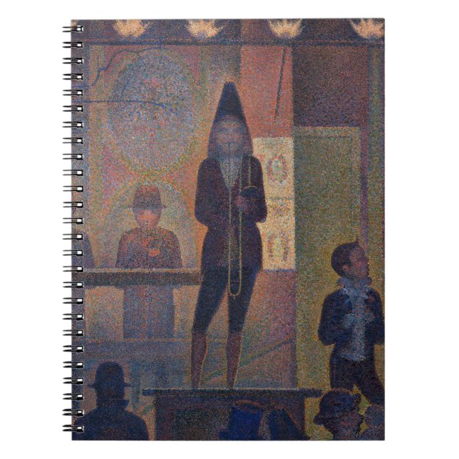 Carnet Georges Seurat - Parade de cirque (Devant)