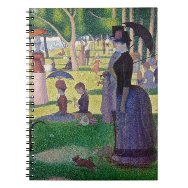 Carnet Georges Seurat - Un dimanche après-midi à l'Île de (Devant)