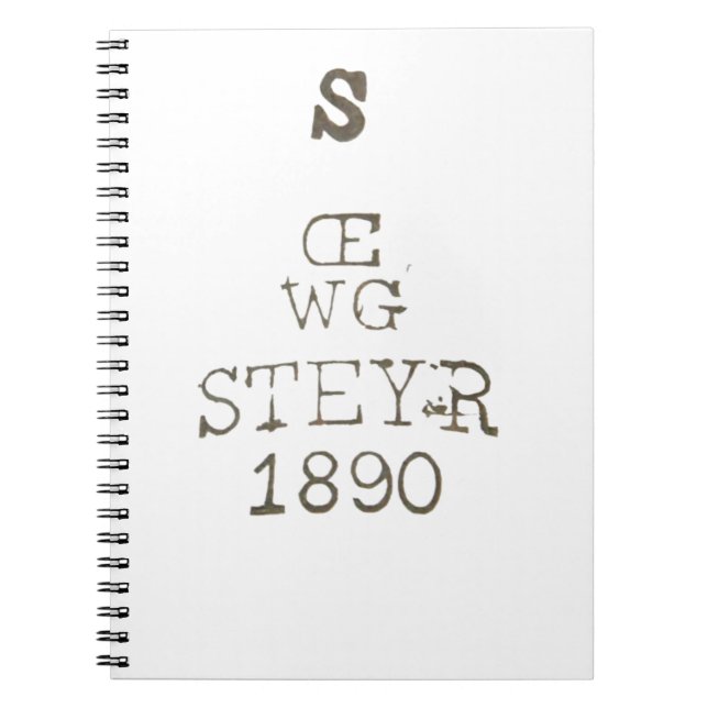 Carnet Gewehr Steyr d'Autriche WWI  (Devant)