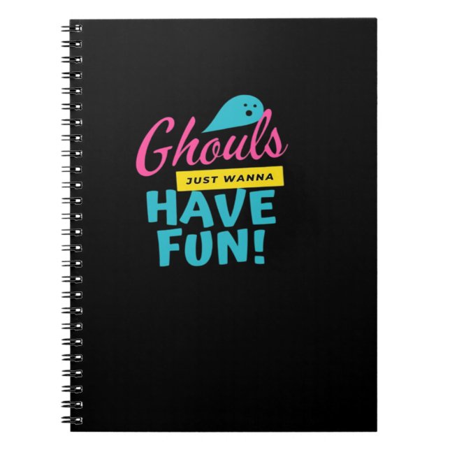 Carnet Ghouls veut juste s'amuser (Devant)
