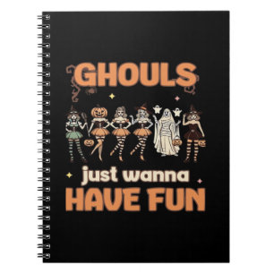 Carnet Ghouls veut juste s'amuser Halloween l'humeur d'au