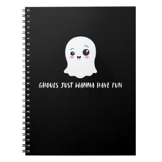 Carnet Ghouls Veux Juste Avoir Un Amusant Boo-tiful Autom (Devant)