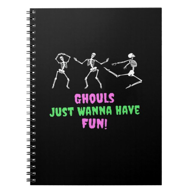 Carnet Ghouls Veux Juste S'Amuser Paresseuse Paresseuse (Devant)