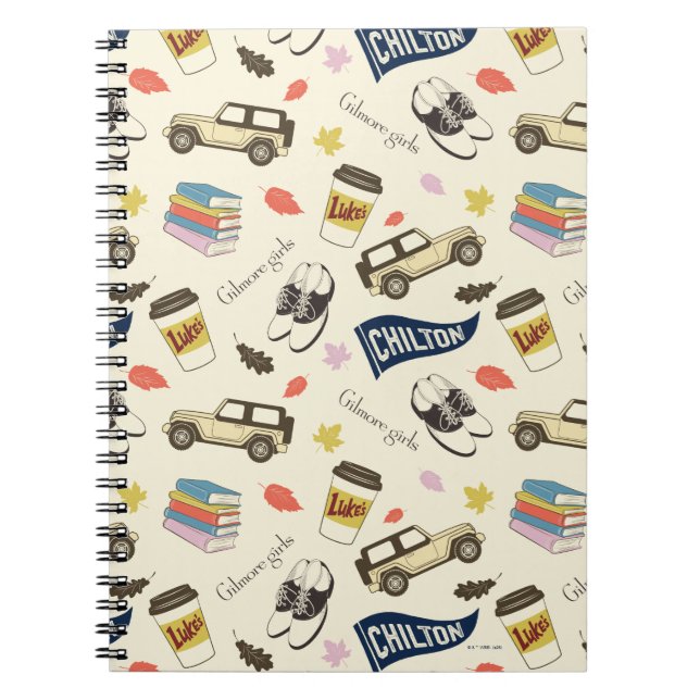 Carnet Gilmore Girls Chilton Fall Pattern (Devant)