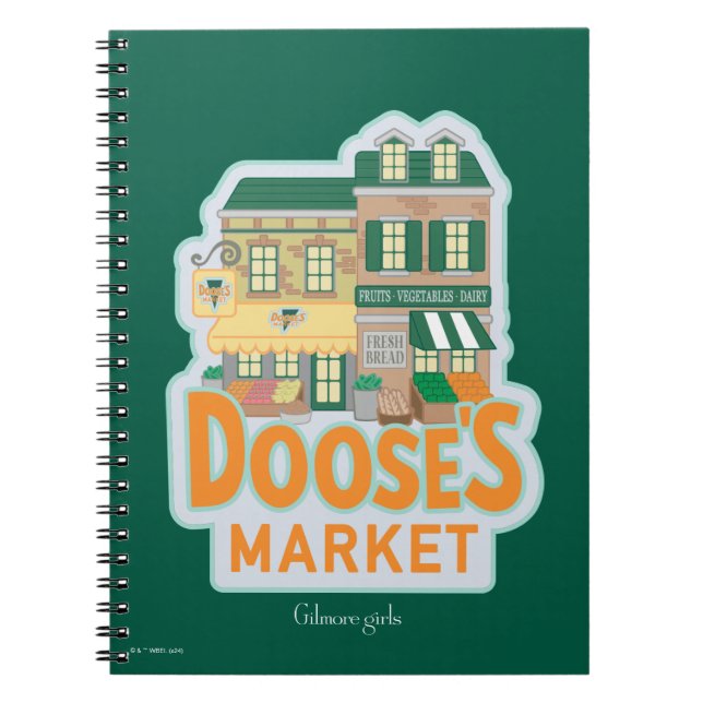 Carnet Gilmore Girls | Le marché de Doose (Devant)