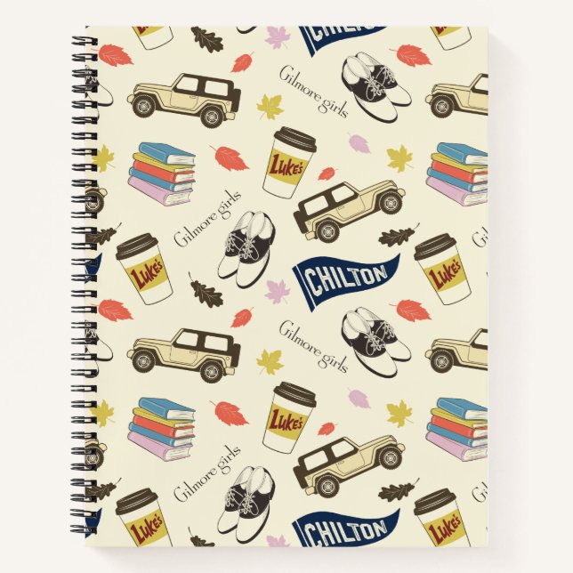 Carnet Gilmore Girls Modèle Automne Chilton (Devant)