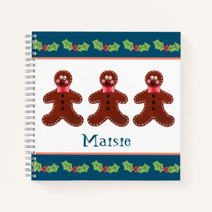 Carnet Gingerbread Man