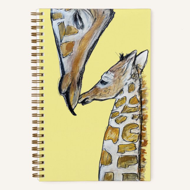 Carnet Girafe 003-Journal Jaune de Molly Magdalain (Recto)