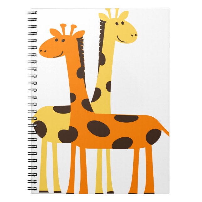 Carnet girafe afrique safari faune (Devant)