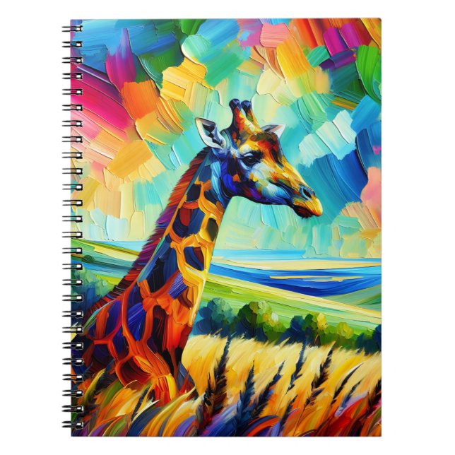 Carnet Girafe Spectre (Devant)