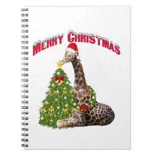 Carnet Giraffe de Noël
