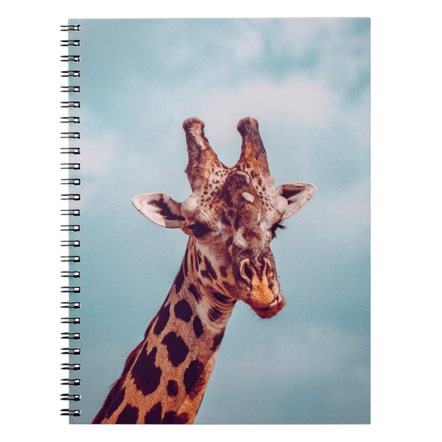 CARNET GIRAFFE PORTRAIT (Devant)