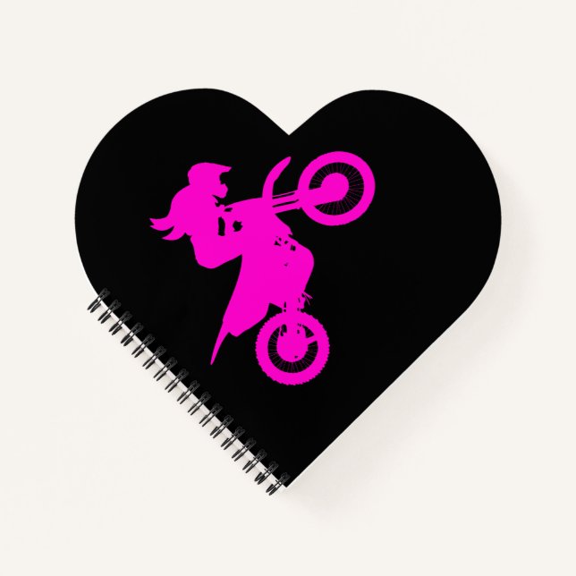 Carnet Girl Dirt Bike (Devant)