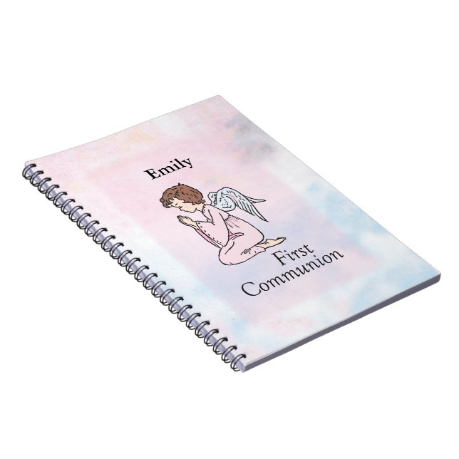 Carnet Girl, First Communion Angel (Côté Droit)