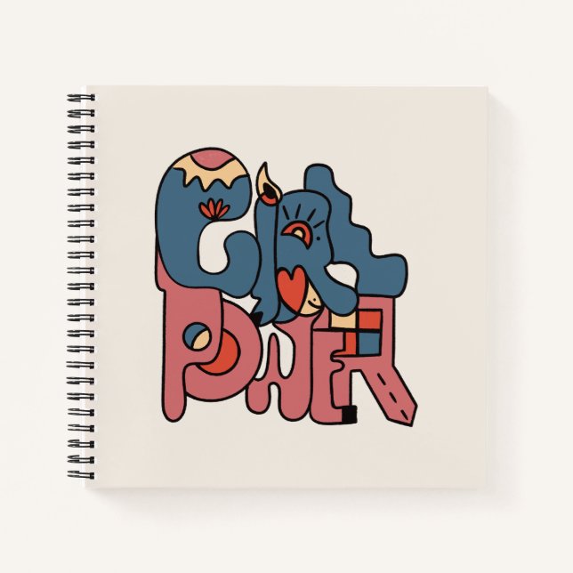 Carnet Girl Power (Devant)