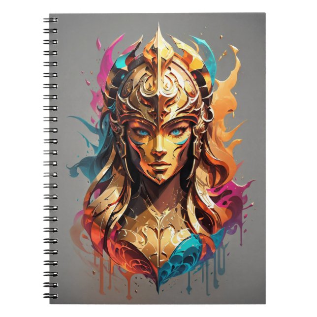 Carnet Girl Power : Female Warrior v01 (Devant)