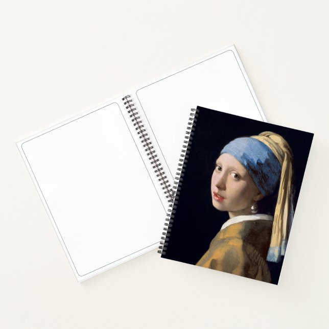 Carnet Girl with a Pearl Earring (Intérieur)