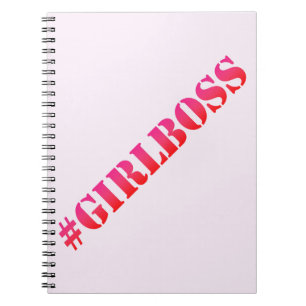 Carnet #GirlBoss - Fun quote Notebook