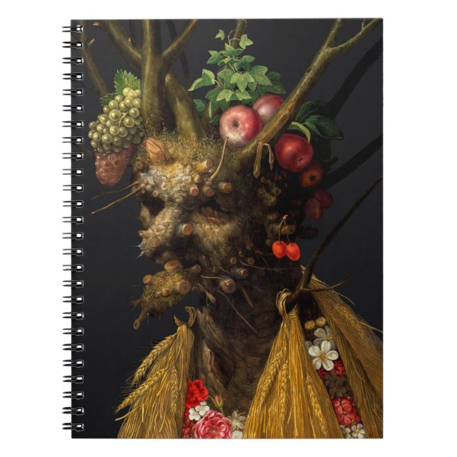 Carnet Giuseppe Arcimboldo - Quatre saisons en une tête (Devant)
