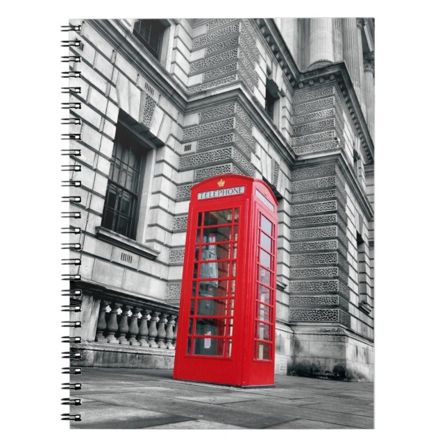 Carnet Give Me a Call When You're in London Notebook (Devant)