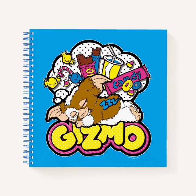 Carnet Gizmo | Rêver de sucreries (Devant)